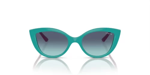 27744S - Top Green frame / Azure Gradient Dark Blue lenses