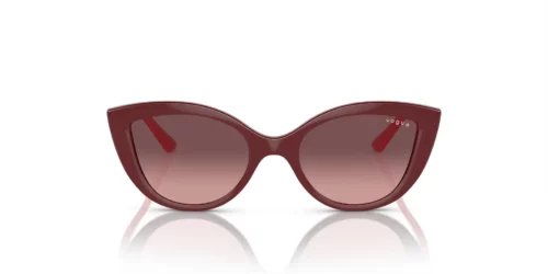 27768D - Top Bordeaux frame / Light Pink Gradient Pink lenses