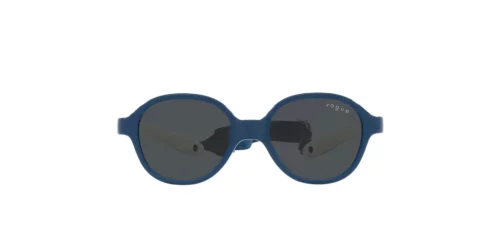 297487 - Blue On Rubber Cream frame / DARK GREY lenses