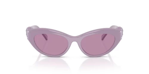 5526AK - Lillac frame / Dark Violet Mirror Silver Int lenses
