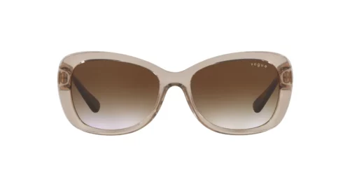 299013 - Transparent Light Brown frame / Brown Gradient lenses