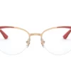 Vogue VO-4153 Top Matte Bordeaux/Rose Gold