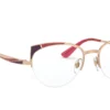 Vogue VO-4153 Top Matte Bordeaux/Rose Gold
