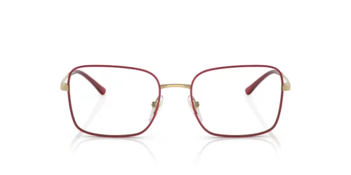 280 - Top Red/Gold frame / Clear lenses