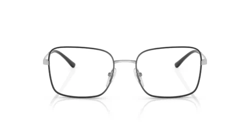 352 - Top Black/Silver frame / Clear lenses