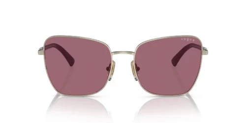 848/1A - Pale Gold frame / Violet lenses