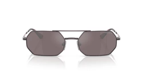 5149LB - Light Violet frame / Polarized Pink Flash Silver lenses