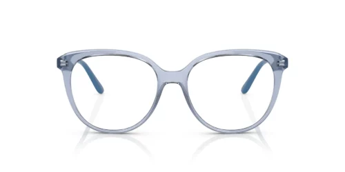 2598 - Transparent Light Blue frame / Clear lenses