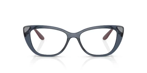 2764 - Transparent Blue frame / Clear lenses