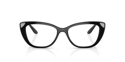 W44 - Black frame / Clear lenses