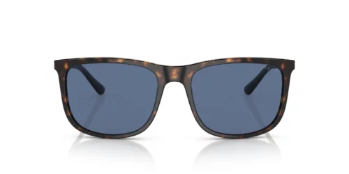 W65680 - Havana frame / DARK BLUE lenses