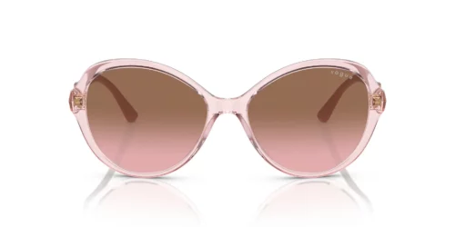 276314 - Transparent Pink frame / Pink Gradient Brown lenses
