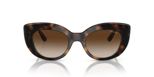 W65613 - Montatura color Havana scuro / Lenti sfumate marroni