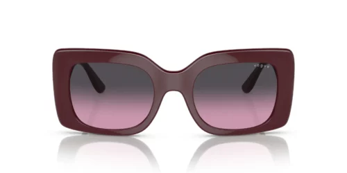 304890 - Full Bordeaux frame / Violet Gradient Grey lenses