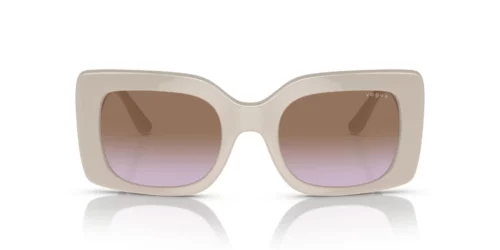 304968 - Full Light Grey frame / Violet Gradient Brown lenses