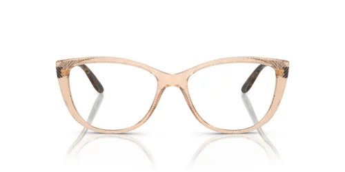 3052 - Transparent Peach frame / Clear lenses
