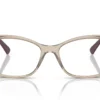 Vogue VO-5487B Marron clair transparent