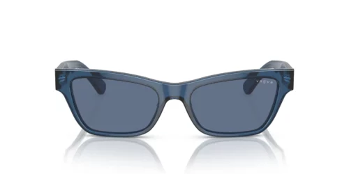 304680 - Armação azul-escura transparente / Lentes AZUIS-ESCURAS