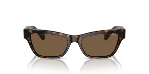 W65673 - Armação Havana Escura / Lentes Castanho Escuro