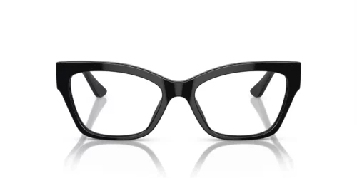 W44 - Black frame / Clear lenses
