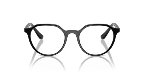 W44 - Monture noire / Verres transparents