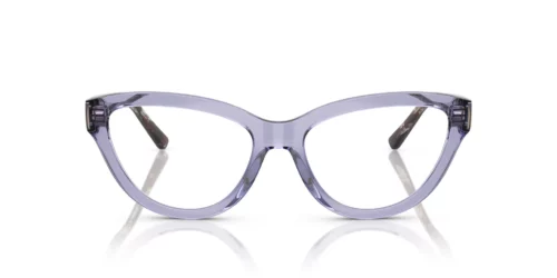 3177 - Transparent Purple frame / Clear lenses