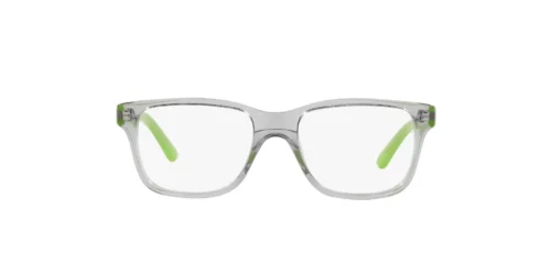 2820 - Grey Transparent frame / Clear lenses