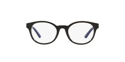 W44 - Black frame / Clear lenses