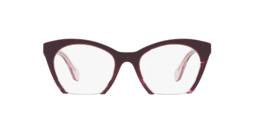 Miu Miu  MU03QV Violet/Transparent Frame