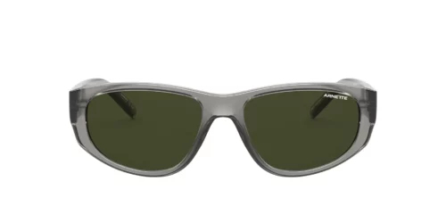 259071 - Shiny Transparent Grey frame / DARK GREEN lenses