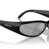 Arnette AN4302 Recycled Black / Grey Mirror Silver 80 Polar