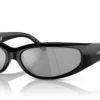 Arnette AN4302 Recycled Black / Grey Mirror Silver 80 Polar