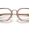 Giorgio Armani  AR7282 Striped Brown Frame