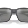 Armani Exchange AX4112SU Matte Grey / Grey Mirror Silver Polar