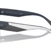 Armani Exchange AX4124SU Matte Blue / Dark Blue Mirror Blue