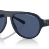 Armani Exchange AX4126SU Matta sininen / Tummansininen