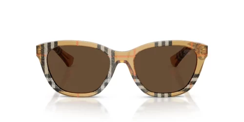 416373 - Montatura color sabbia / Lenti marrone scuro