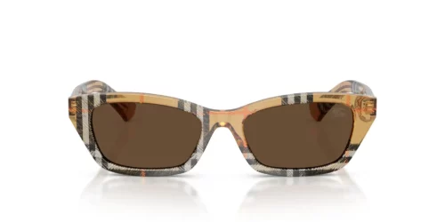 416373 - Check Sand frame / Dark Brown lenses