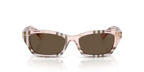 422173 - Check Pink frame / Brown lenses