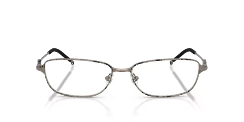 1032 - Paper Transfer Silver frame / Clear lenses