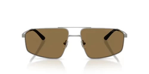 303273 - Brushed Matte Gunmetal frame / Dark Brown lenses