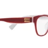 Miu Miu  MU02VV Red White Frame