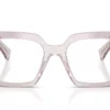 Miu Miu  MU04UV Transparent Mauve Frame at EyeWearThese