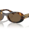 Miu Miu  MU06ZS Dark Brown