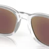 Oakley OO9018 Matte Clear / Prizm Sapphire