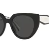 Prada PR14WS Black/Talc / Dark Grey