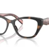 Prada  PR19WV Mauve Tortoise Frame