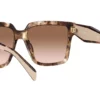 Prada PR24ZS Karamel Tortoise / Bruin Gradiënt