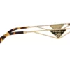 Prada PR73ZS Blassgold / Grauverlauf