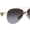 Prada PR73ZS Blassgold / Grauverlauf